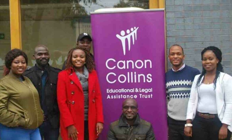 Canon Collins Trust: Tom Queba and Pegasys Scholarships for Social Change 2025 (up to R85 000)