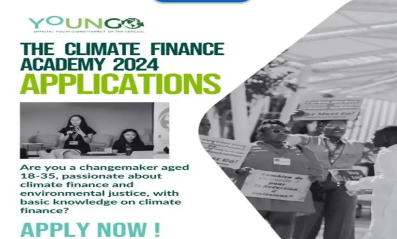 Check out the funded Climate finance Academy cohort of 2024