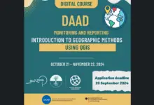 Call for Applications: DAAD Online Course on Project Monitoring and Reporting: Introduction to Geographic Methods using QGIS (Free Course)