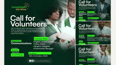 Apply for InnovateHealth Africa Volunteer Roles and Refine your skills in digital healthcare innovation