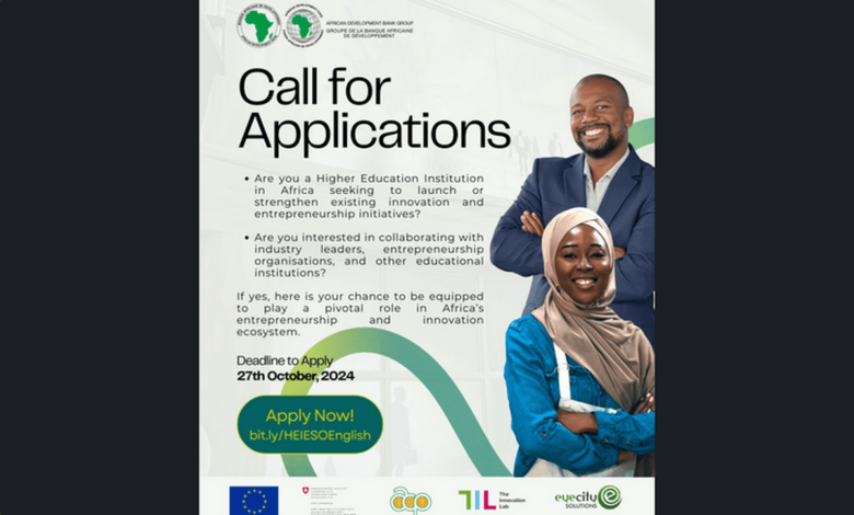 Call for Applications: African Development Bank Capacity Building Workshop for Higher Education Institutions (HEIs) in Africa