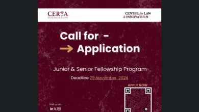 Call for Applications: Join the Center for Law and Innovation Junior and Senior Research Fellowship