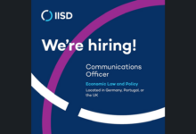 International Institute for Sustainable Development is recruiting for a Communications Officer (Remote, Germany, Portugal or UK)