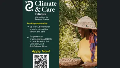 Call for Applications: Climate & Care Initiative Fund for grassroots organizations and NGOs from the Global South (up to USD$50,000 grants)