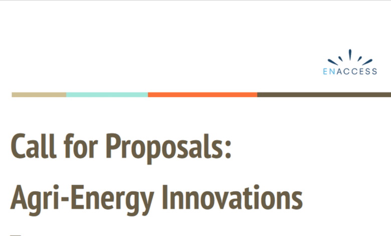 Call for proposals: Agri-energy innovations (Up to $20,000 funding)