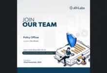 AfriLabs is recruiting for a Policy Officer (Pan-African, Hybrid/Remote)