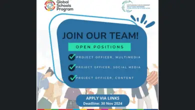 SDSN Youth is recruiting for 3 Fully Remote roles for its Global Schools Program