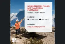 The Institute for Human Rights and Business is looking for a fully remote Junior Research Fellow to join their team (£1,725 per month)