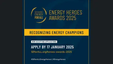 Call for Applications: SEforALL Energy Heroes Awards that recognize energy champions across the world.