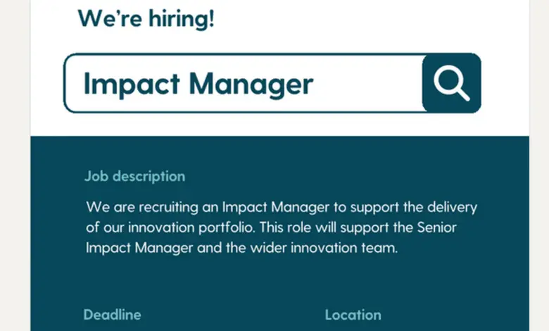 The Global Schools Forum is recruiting for a Fully Remote Impact Manager