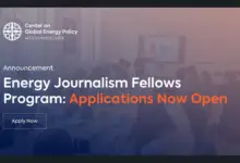 Applications are now open for the 2025 Energy Journalism Fellows program for journalists worldwide fully funded to the US