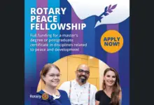 Applications are now open for the fully funded 2026 Rotary Peace Fellowships!