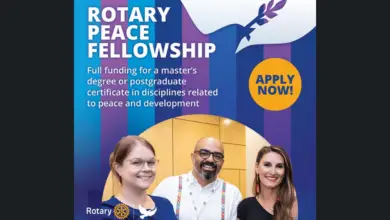 Applications are now open for the fully funded 2026 Rotary Peace Fellowships!