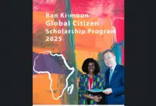 Call for Applications: Ban Ki-moon Global Citizen Scholarship Program 2025