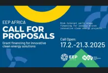 2025 EEP Africa Call for Proposals for innovative clean energy projects is now open (grants between EUR 200,000 —1,000,000)!