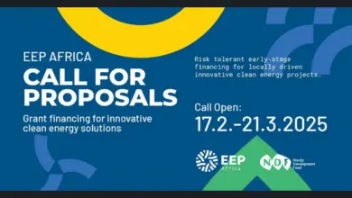 2025 EEP Africa Call for Proposals for innovative clean energy projects is now open (grants between EUR 200,000 —1,000,000)!