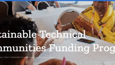 Apply for the Internet Society Foundation's Sustainable Technical Communities Funding Program (up to $6,000 USD grants)