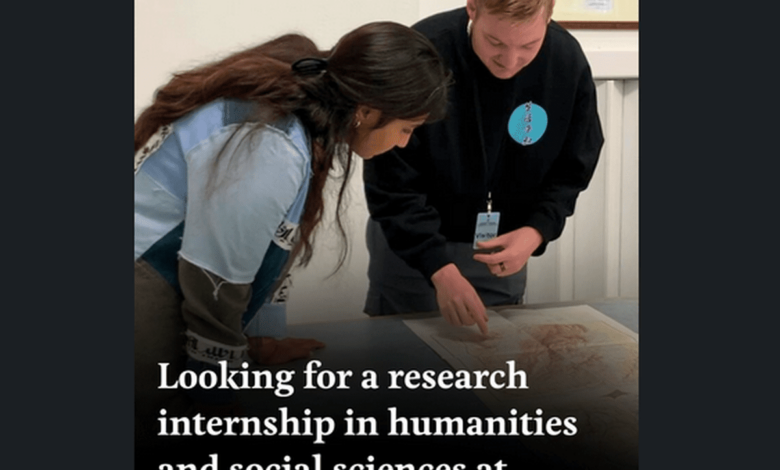 Exciting Paid Research Experience Internships Programme at Cambridge for Humanities and Social Sciences Students