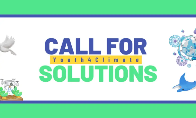 UNDP Youth4Climate Call for Solutions 2025: Global Innovation challenge for climate projects (up to USD 30,000 in seed funding)