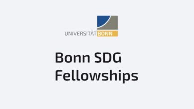 Applications are open for the University of Bonn SDG Fellowships for research on Sustainable Development Goals-related topics