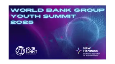 Applications are now open for the Groundbreaking World Bank Group Youth Summit 2025!