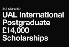 Apply for the UAL International Postgraduate Scholarships
