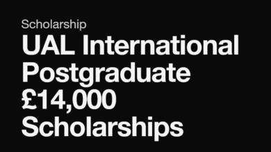 Apply for the UAL International Postgraduate Scholarships