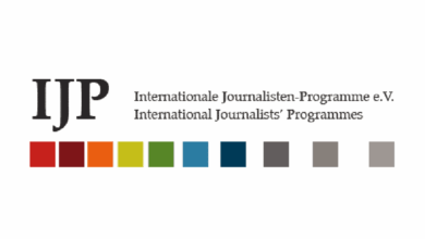Apply for the IJP Fellowships for journalists from the Middle East and Germany (fellow receives a grant of 5,000 Euro)