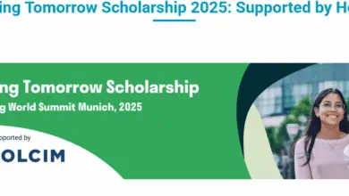 Apply for the Building Tomorrow Scholarship 2025 fully funded to attend the One Young World Summit 2025 in Munich, Germany