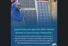 Call for Applications: RMI's Global Women in Clean Energy Fellowship Program
