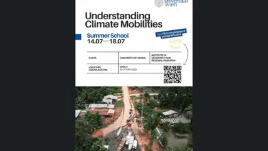 Call for Applications: Summer School on Understanding Climate Mobilities