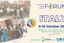 Applications are open for the European Youth Energy Forum 2025 fully funded to Italy