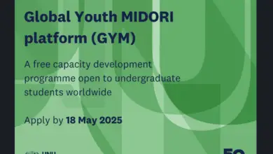 Exciting Free Capacity Development Programme open to students worldwide: Join the UNU Global Youth MIDORI platform
