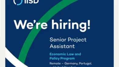 Work remotely as a Senior Project Assistant at the International Institute for Sustainable Development (IISD)