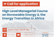 Call for Applications: 2nd Edition of the High-Level Managerial Course on Renewable Energy and the Energy Transition fully-funded to Morocco