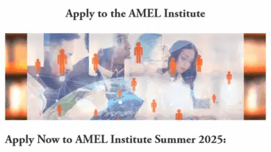Call for Applications: Join the AMEL Institute Summer 2025 program, fully online academy that provides free training to young activists