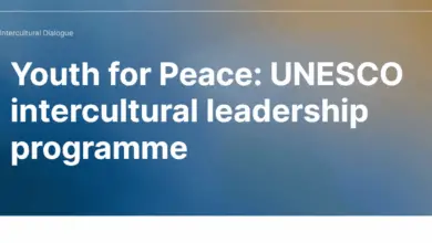 Call for Applications for the Youth for Peace: UNESCO intercultural leadership programme for young leaders worldwide (grant of 10,000 USD)