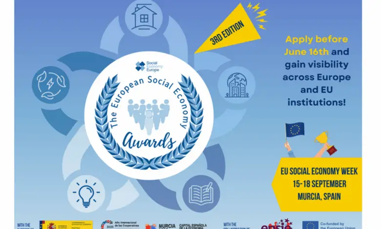 Call for Aplications for the European Social Economy Awards 2025