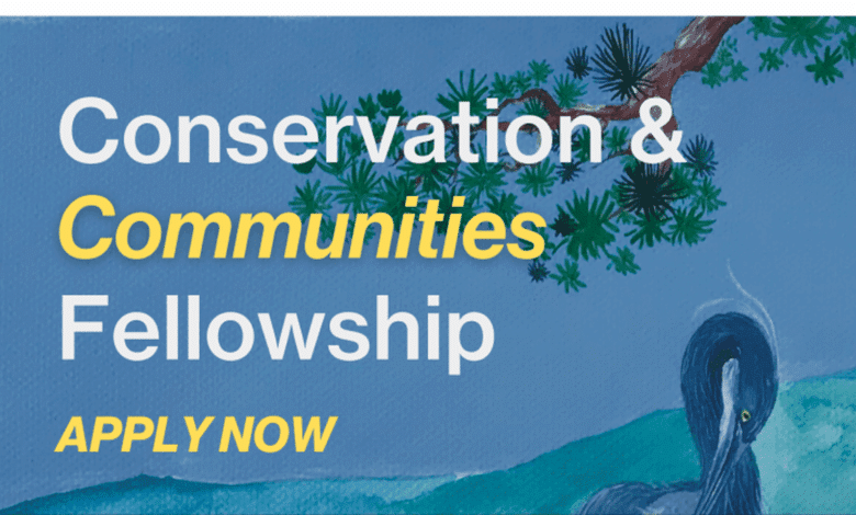 Applications are open for the fully funded Conservation and Communities Fellowship for 24 community-based conservation leaders from the Global South