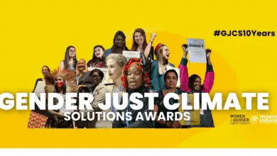 Applications are now open for the 2025 Gender Just Climate Solutions Awards (Monetary Award of 5000 Euros and travel to attend the Awards Ceremony held at COP30)
