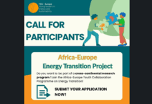Call for Applications: Online Africa-Europe Joint Transition Programme for young leaders from Africa and Europe organized by YES-Europe