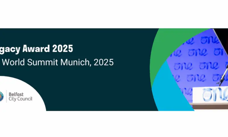 Applications are now open for the Belfast Legacy Award 2025: fully funded scholarship to attend the One Young World Summit 2025 in Munich