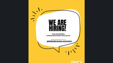 Global Fund for Women is hiring for a Remote Philanthropic Communications Specialist (Full-Time): Apply Now