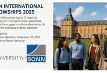Call for Applications: Fully-funded Bonn International Fellowships 2025 for excellent researchers from all disciplines across the Globe