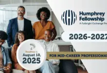 Applications are now open for the fully funded 2026/27 Hubert H. Humphrey Fellowship Program for mid-career professionals worldwide