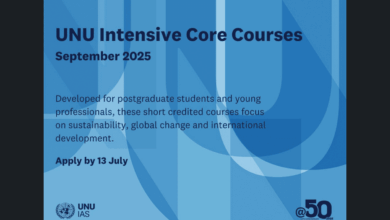 Broaden your skills with the Exciting UNU Intensive Core Courses: Apply Now