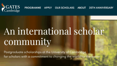 Applications are now open for the 2026/27 Fully funded Gates Cambridge Scholarships for study in UK