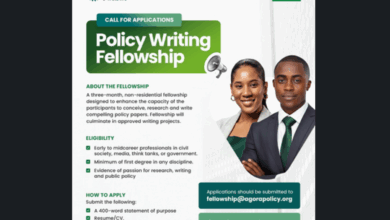 Elevate Your Research and Writing for Impact with the 2nd cohort of the Policy Writing Fellowship: Apply Now!