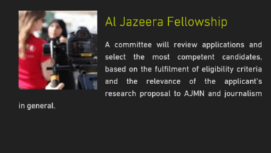 Applications are now open for the Al Jazeera Fellowship for Full-time journalists and researchers worldwide
