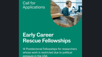 Applications are now open for the 2026-2028 Funded Early Career Rescue Fellowship in Germany